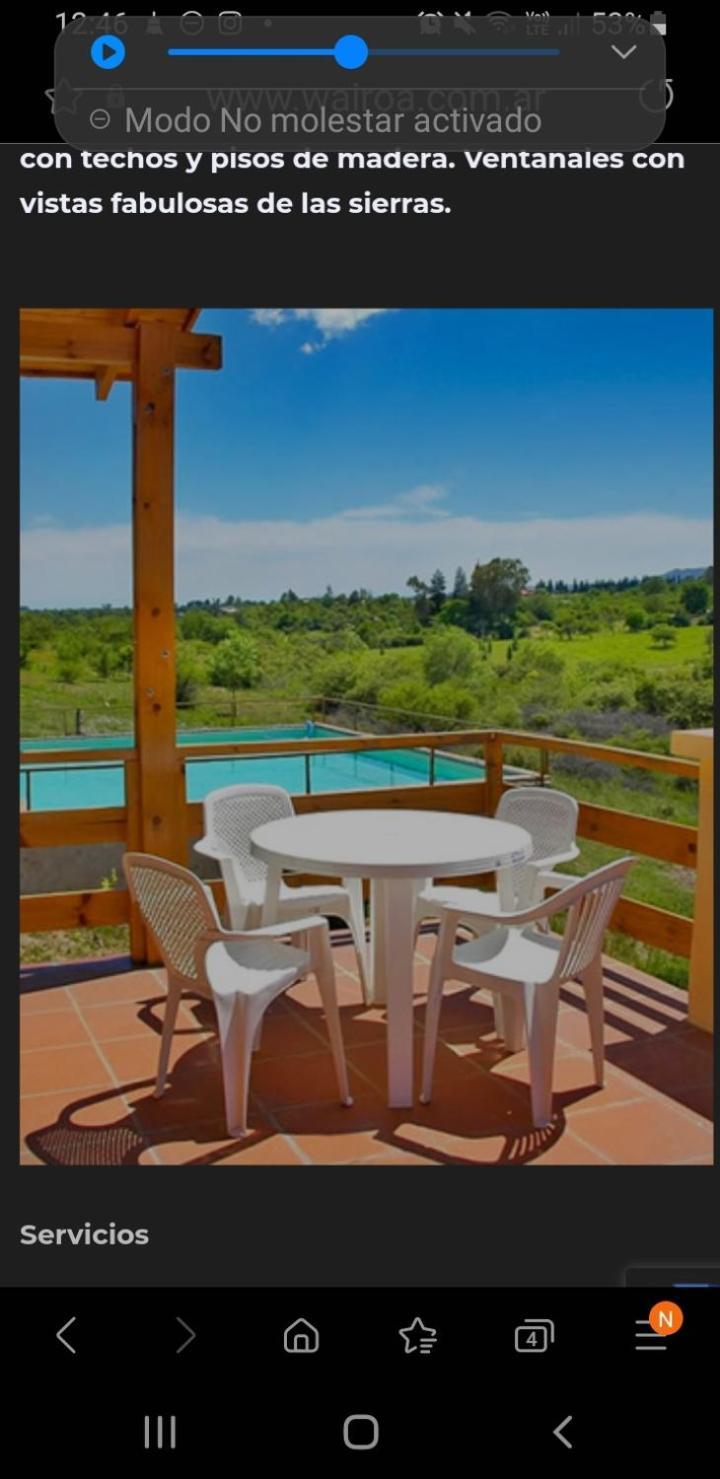 Cabanas Wairoa Haus Villa General Belgrano Exterior foto